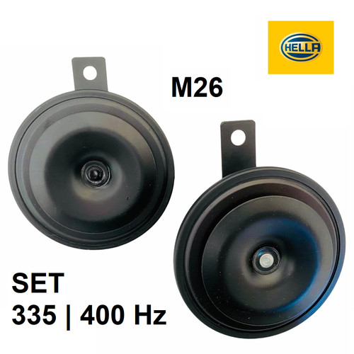 Hella signalhorn m26 - signalhorn, 2er